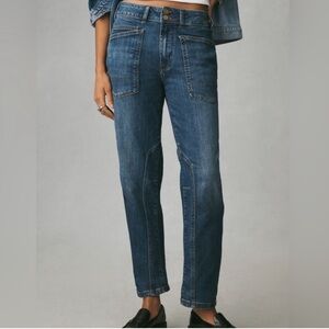 Pilcro Women's Boyfriend Jeans in Blue